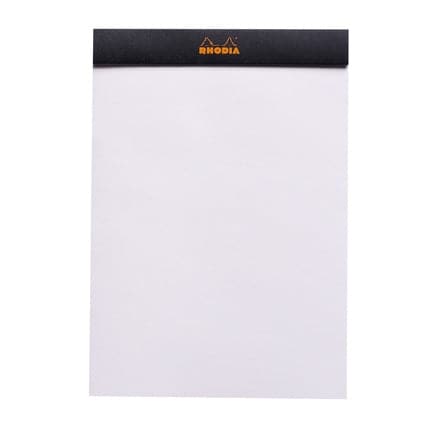 Rhodia No. 16 Head Stapled Pad (A5, Plain) - The Journal Shop