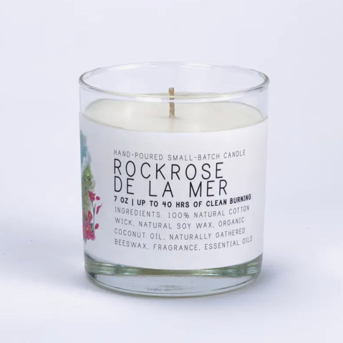 Rockrose De La Mer Candle *non-toxic*