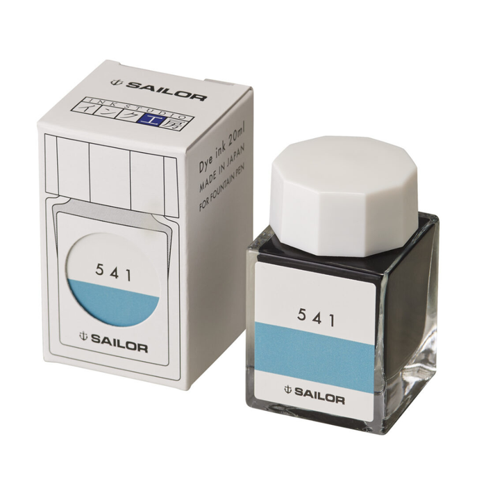 Sailor Ink Studio Bottled Fountain Pen Ink 20ml, close-up view.