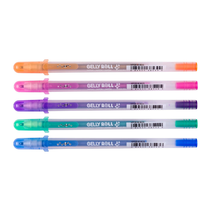 Sakura Gelly Silver Shadow Set 5 - The Journal Shop