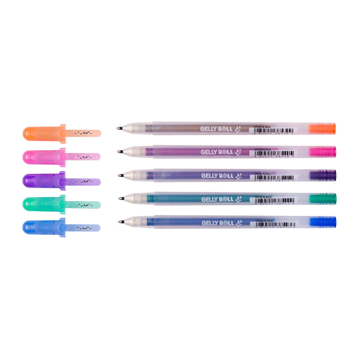 Sakura Gelly Silver Shadow Set 5 - The Journal Shop