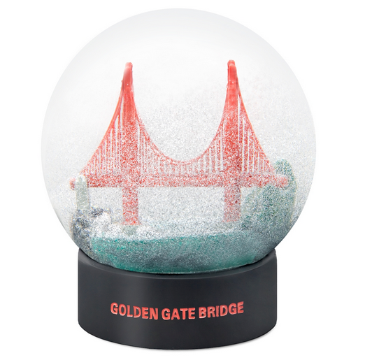 San Francisco Golden Gate Bridge Fog Globe