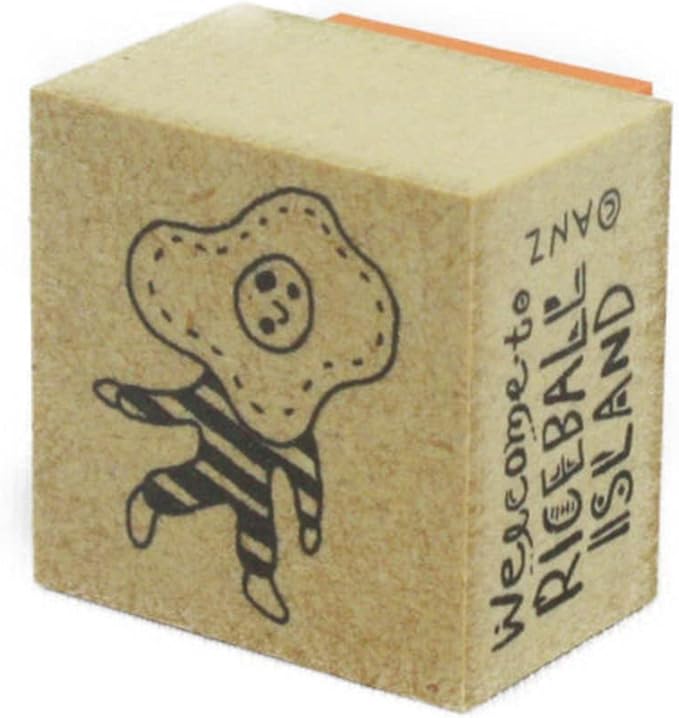 Sanby Surreal Character Series Stamp, shown from another angle.