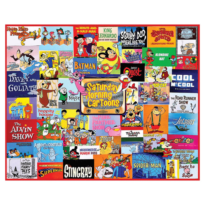 Saturday Morning Cartoons Jigsaw Puzzle