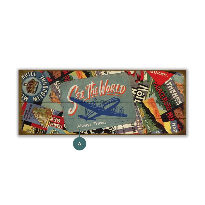 See the World Custom Sign