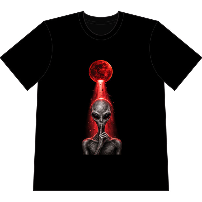 Silent Signal Alien Tee | Heavyweight Vintage Graphic T-Shirt