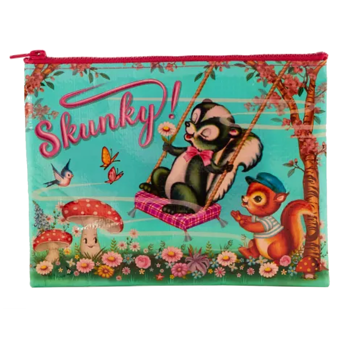 Skunky Zipper Pouch