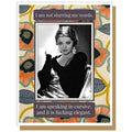 Slurring My Words Card