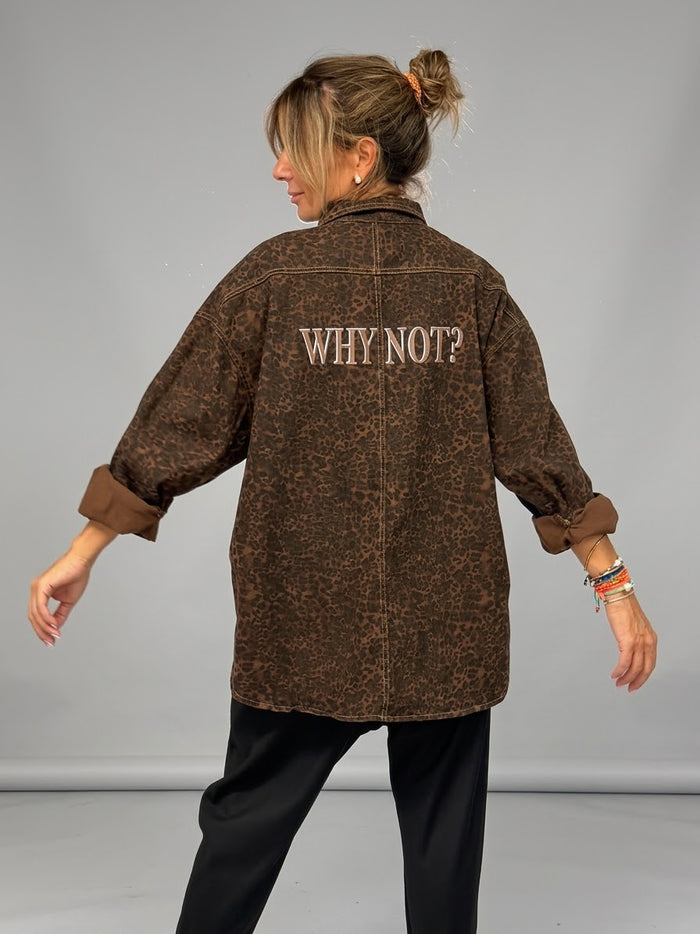 Sobrecamisa “why not?”