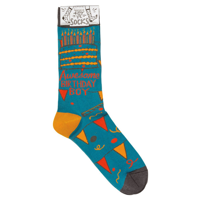 Socks - Awesome Birthday Boy