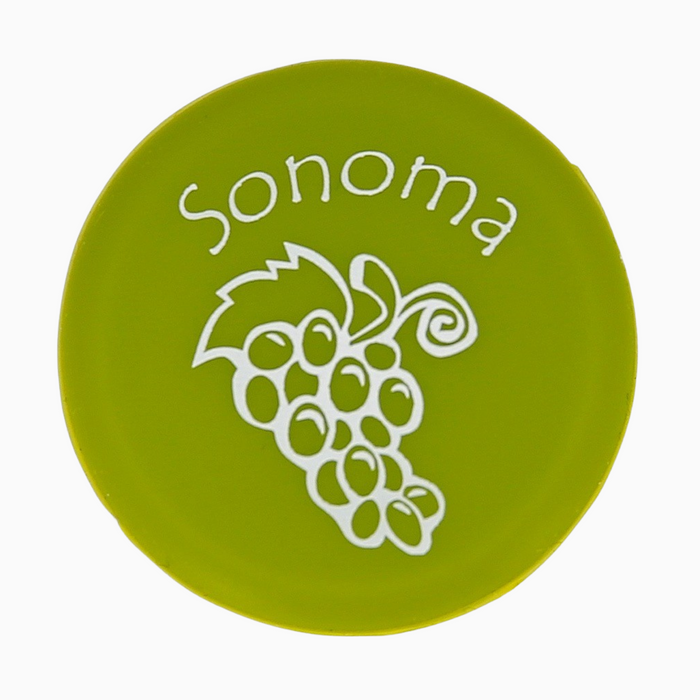 Sonoma Grapes Wine Bottle Cap