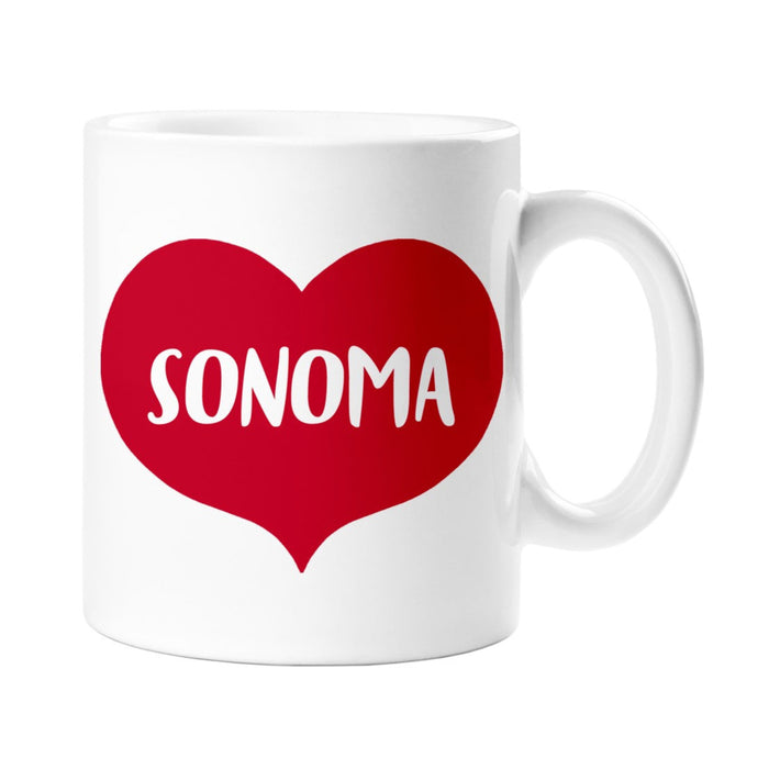 Sonoma Heart Mug