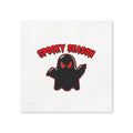 Spooky Season Ghost Cocktail Napkins, 50-Pack, 3-ply, Halloween Party Napkins