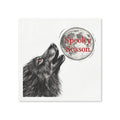 Spooky Season Wolf Cocktail Napkins, 50-Pack, 3-ply, Halloween Party Napkins
