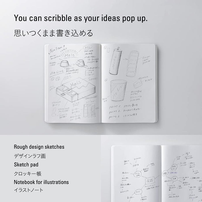 Stalogy 1/2 Year Notebook A5 plain paper with its fountain-pen-friendly pages.