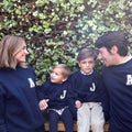 Sudadera "Blue College minimal" M