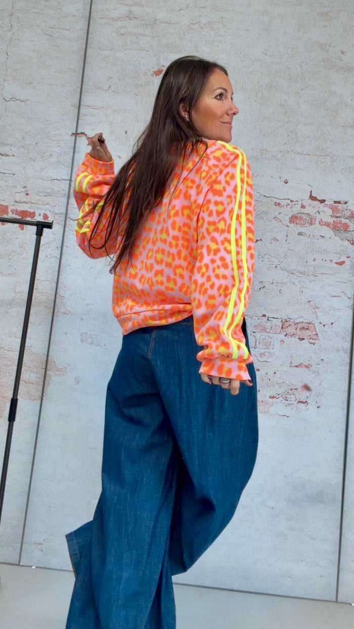 Sudadera "Brunch" neon yellow