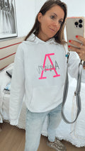 Sudadera "Fluor Pink"