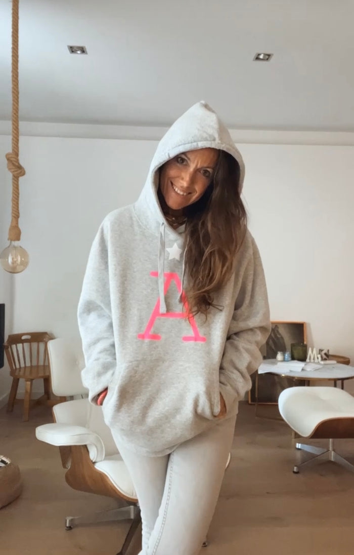 Sudadera "Star Girl" Gris