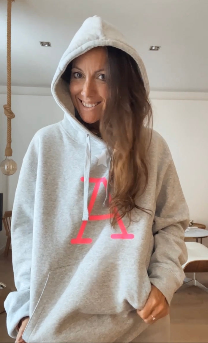 Sudadera "Star Girl" Gris