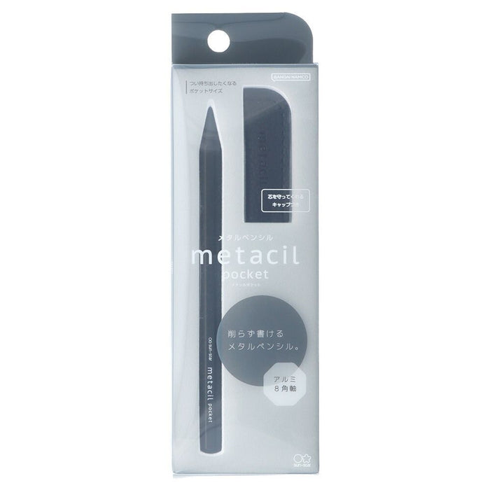 Sun-Star Metacil Metal Pencil, shown from another angle.