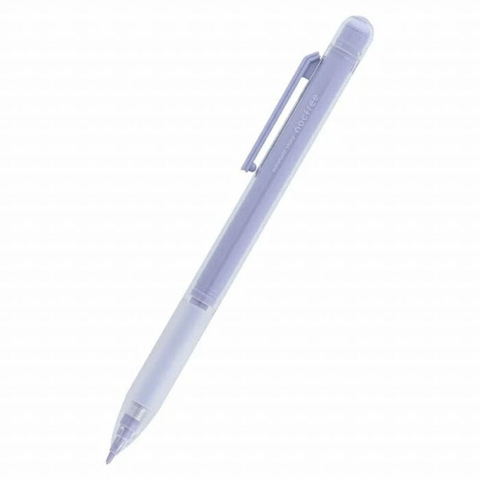 Sunstar Nocfree Mechanical Pencil in sepia violet, side view.