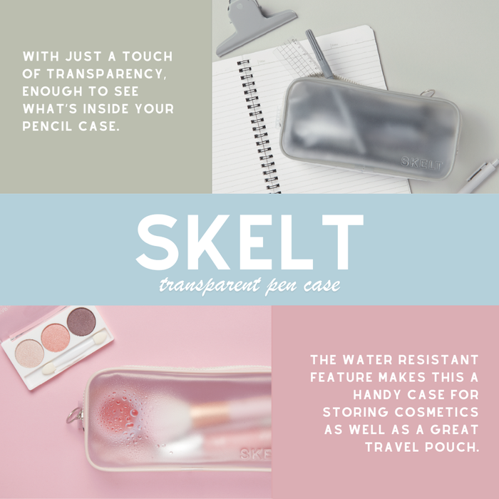 Sun-Star SKELT Multi-Purpose Pen Pouch, shown from the front.