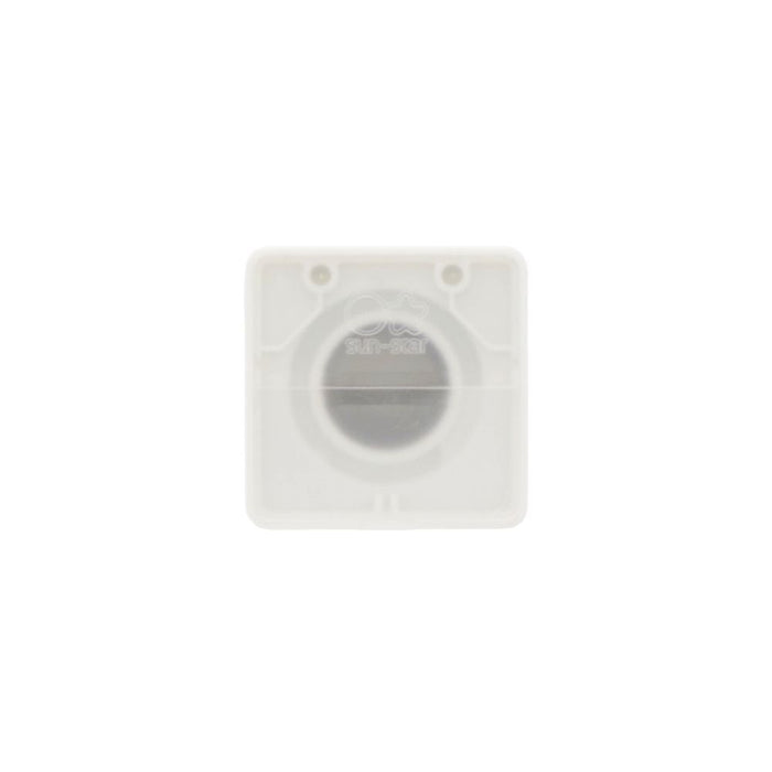 Bottom view of the Sun-Star Tsumekake Hole Punch showing the waste storage compartment.