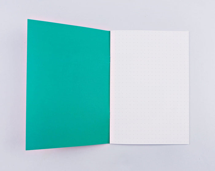 The Completist Lava Notebook Dot Grid (A5) - The Journal Shop