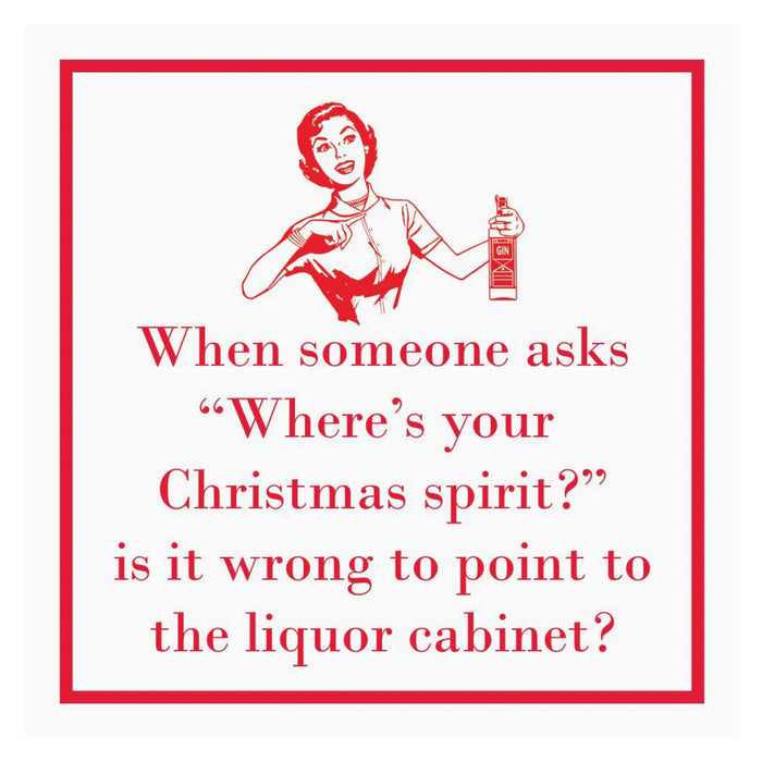 The Liquor Cabinet Cocktail Napkins