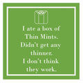 Thin Mints Cocktail Napkins