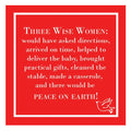 Three Wise Women Cocktail Napkins