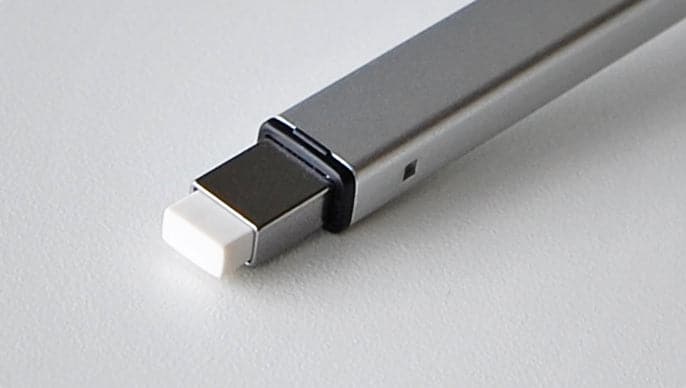 Tombow Metal Type MONO Zero Refillable Eraser Pen - The Journal Shop