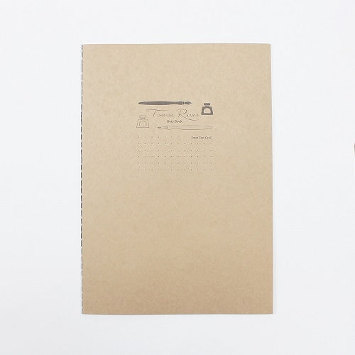 Tomoe River Sanzen Paper A5 Stitch Notebook, shown from the front.