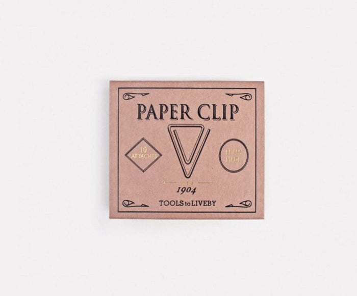 Tools to Live By Brass Clips (Weis) - The Journal Shop