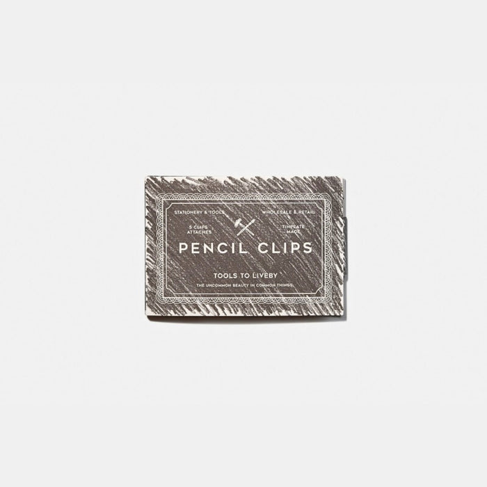 Tools To Live By pencil topper pocket clip set presented box.