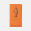 Tools To Live By Spiral Staircase Grid Notebook in orange with illustrated cover design