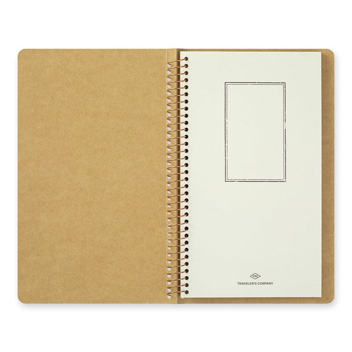 Traveler's Company Spiral Ring Notebook A5 Slim - Card File - The Journal Shop