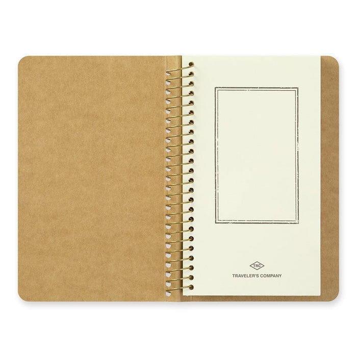 Traveler's Company Spiral Ring Notebook A6 Paper Pocket - The Journal Shop