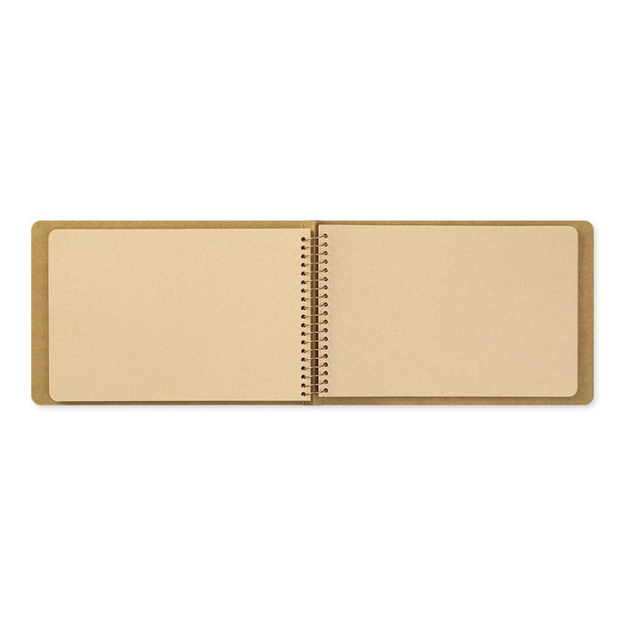 Traveler's Company Spiral Ring Notebook B6 - DW Kraft - The Journal Shop
