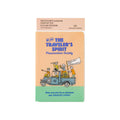 Front view of Traveler’s Notebook 2026 Edition Clear Folder Passport Size with illustrated cover design featuring a car and travellers.