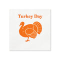 Turkey Day Thanksgiving Cocktail Napkins, 50-Pack, 3-ply, Turkey Party Napkins