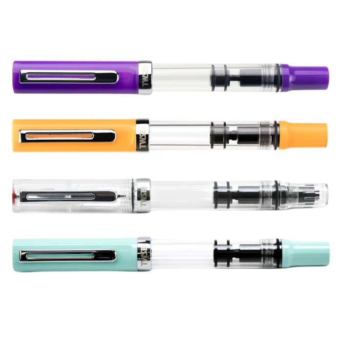 TWSBI ECO T Fountain Pen, shown from the front.