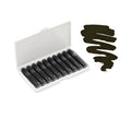 TWSBI fountain pen ink cartridges 10-piece set in black ink.