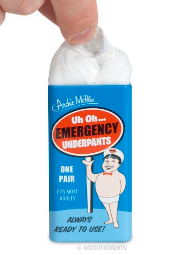 Uh Oh...Emergency Underpants