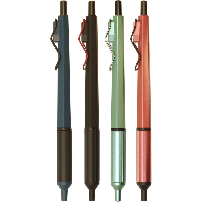 Uni Jetstream Edge 0.38mm Ballpoint Pen, shown from the front.