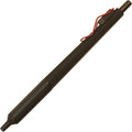 Uni Jetstream Edge 0.38mm Ballpoint Pen, front view.