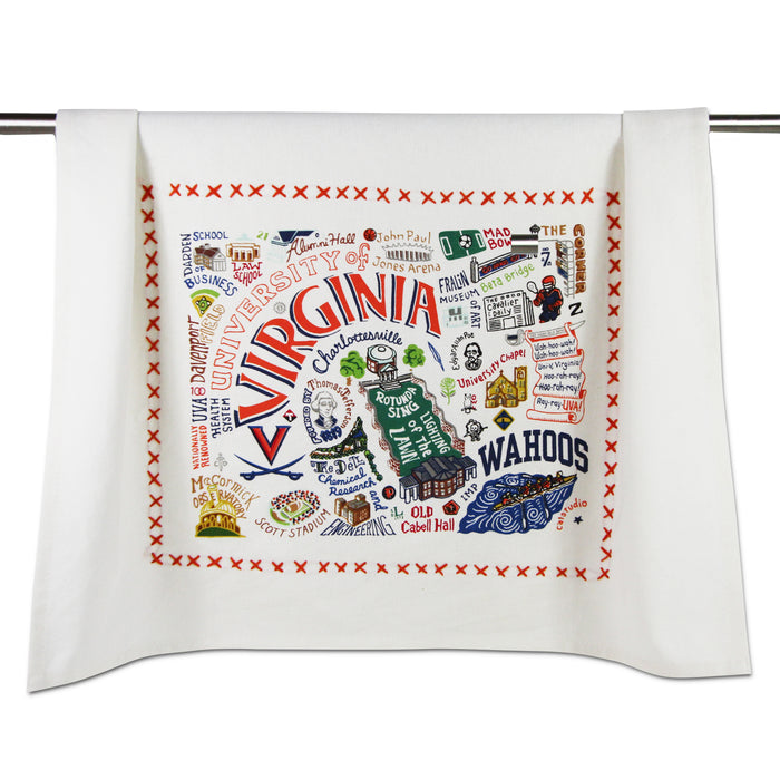 University of Virginia Collegiate Dish Towel