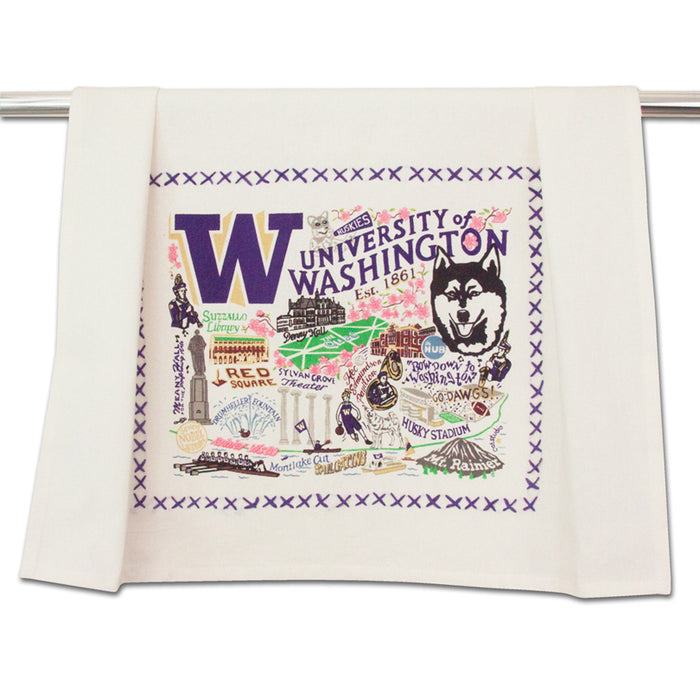University of Washington Collegiate Dish Towel