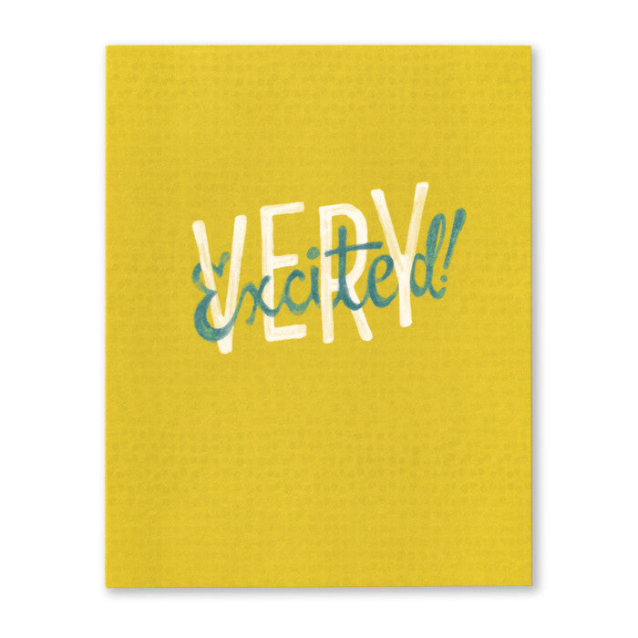 Very Excited Card